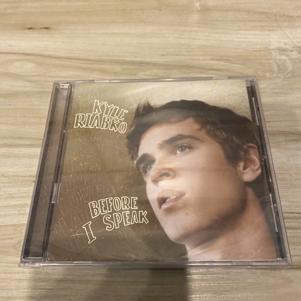 KYLE RIABKO - BEFORE I SPEAK AUDIO CD * Brand New Sealed 💿