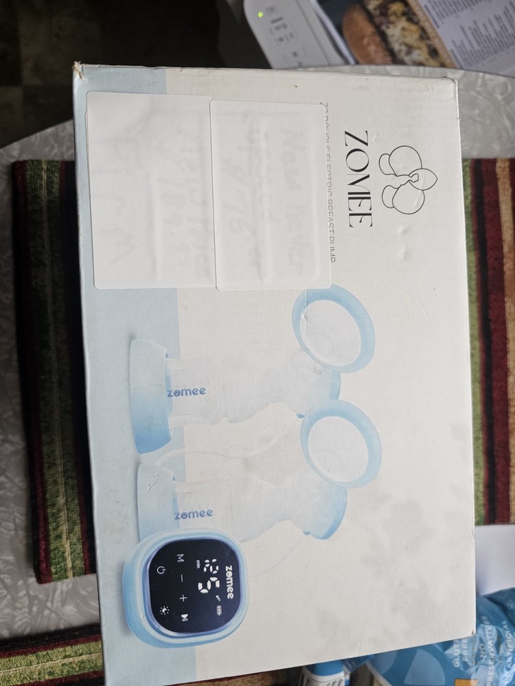 Zomee Z2 Double Electric Breast Pump Portable Rechargeable Alternate Mode...