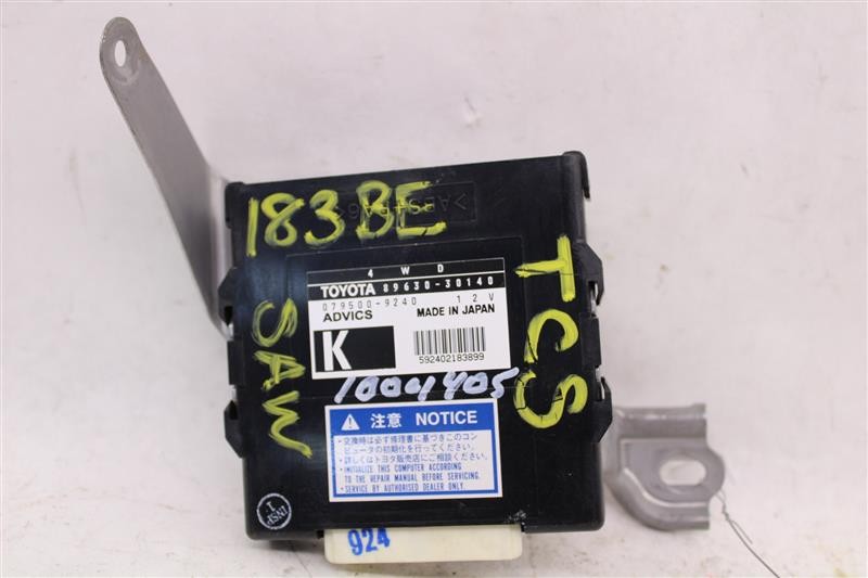 Lexus GS350 2007 Transfer Case Control Module 8963030140 1004405