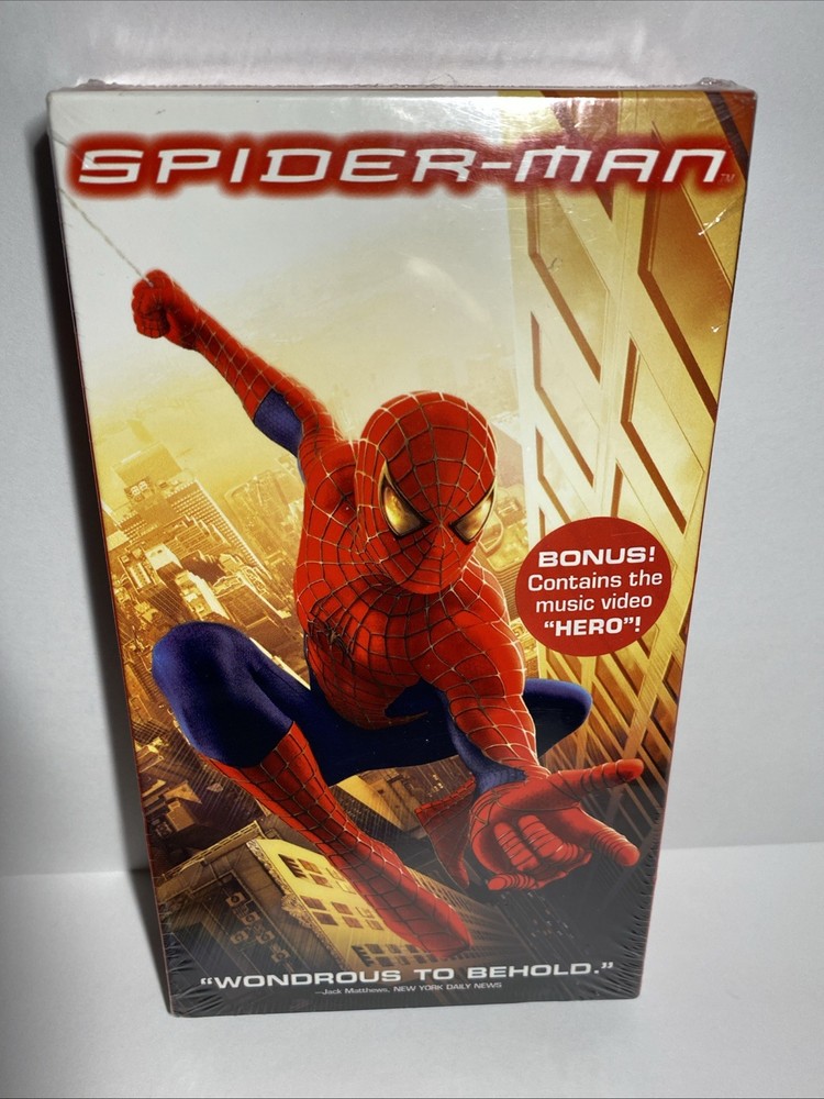 Spider-Man VHS 2002 Brand New Factory Sealed