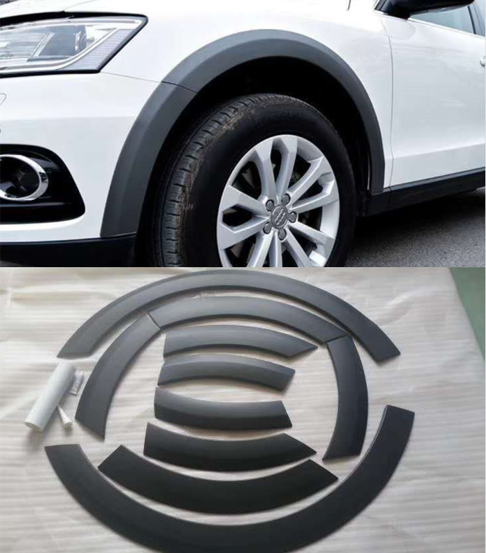 For 2009-2016 Audi Q5 Sq5 Black Fender Flare Wheel Arch Cover Trim