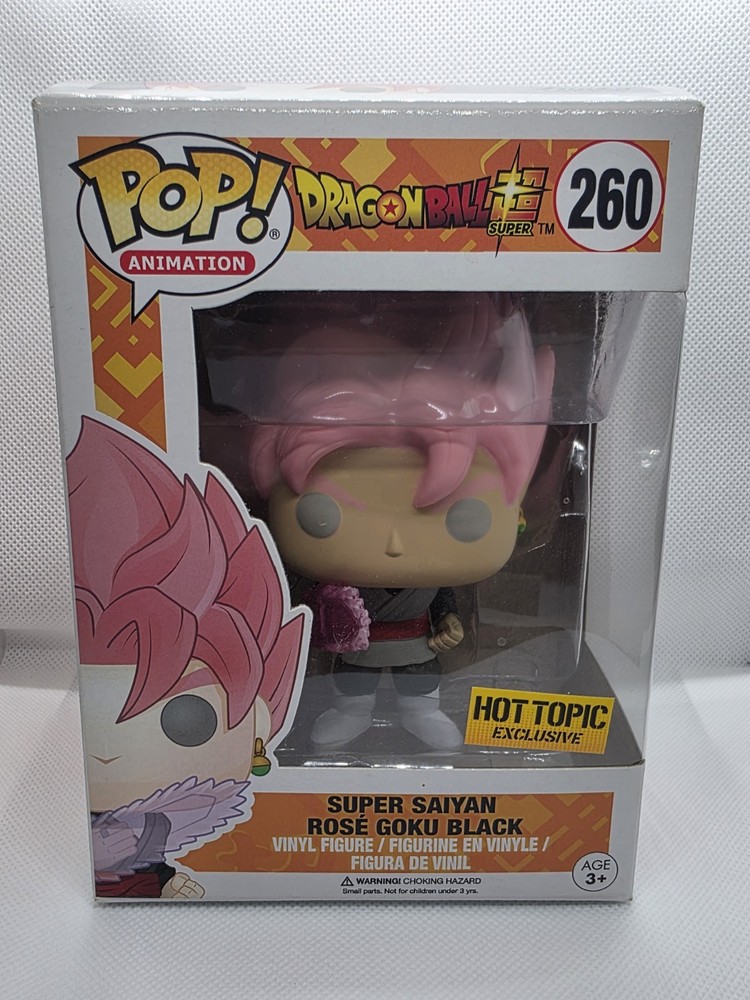 Funko Pop! Dragon Ball - Super Saiyan Rose Goku Black - Hot Topic Exclusive