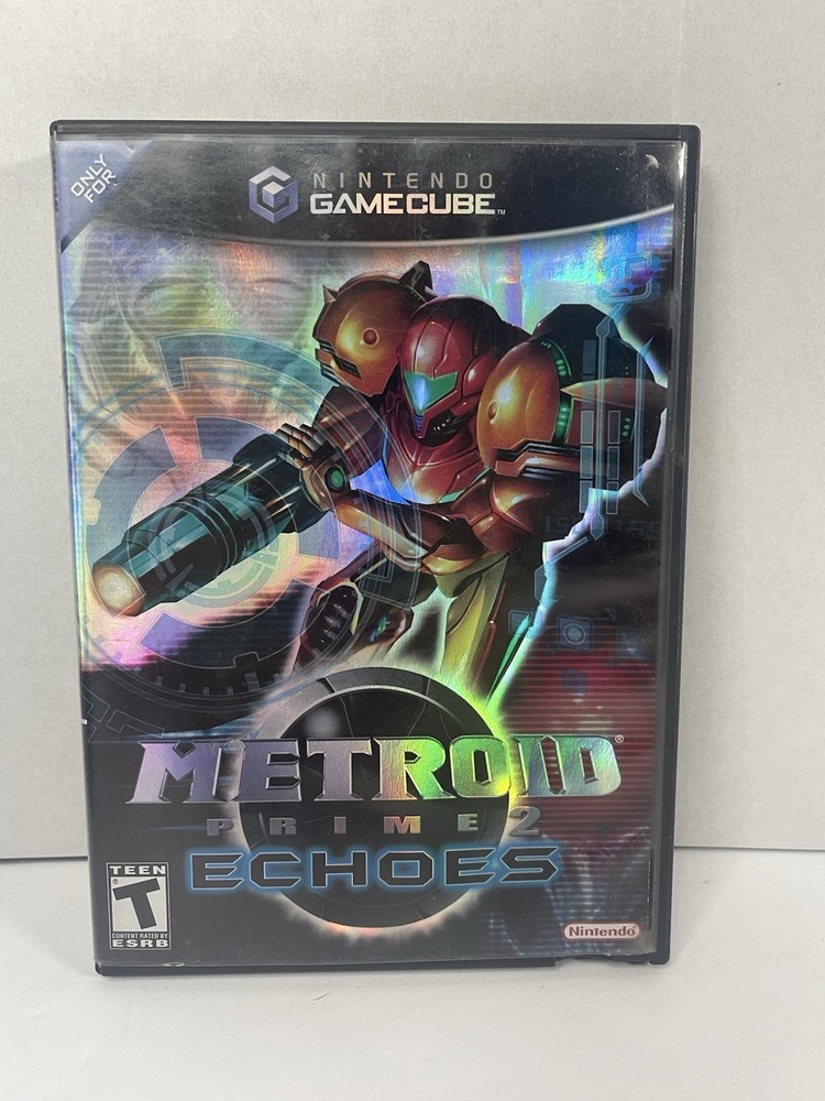 Metroid Prime 2 Echoes (Nintendo GameCube, 2004) No Manual! Tested & Working!