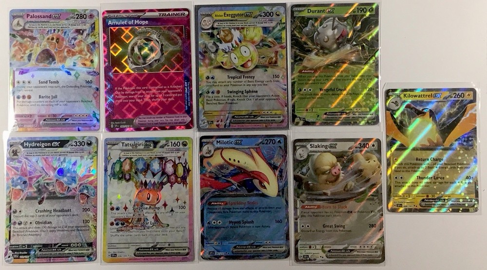 9 Pokemon Cards Mixed Lot - Surging Sparks & More for Collection  