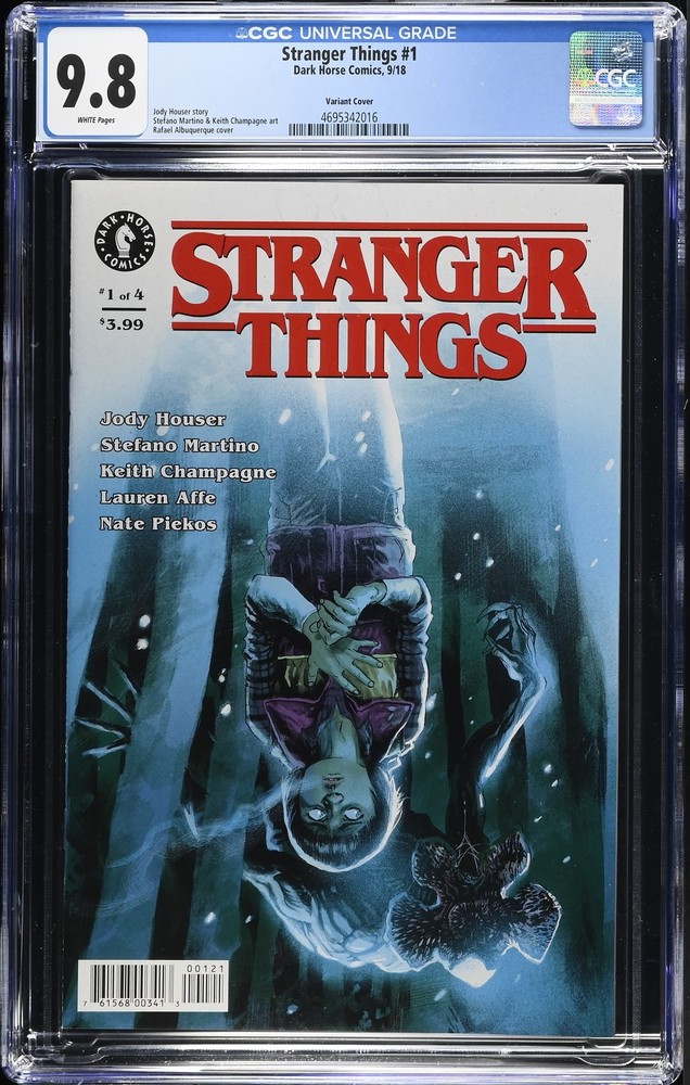 Stranger Things 1 CGC 9.8 Variant Cover