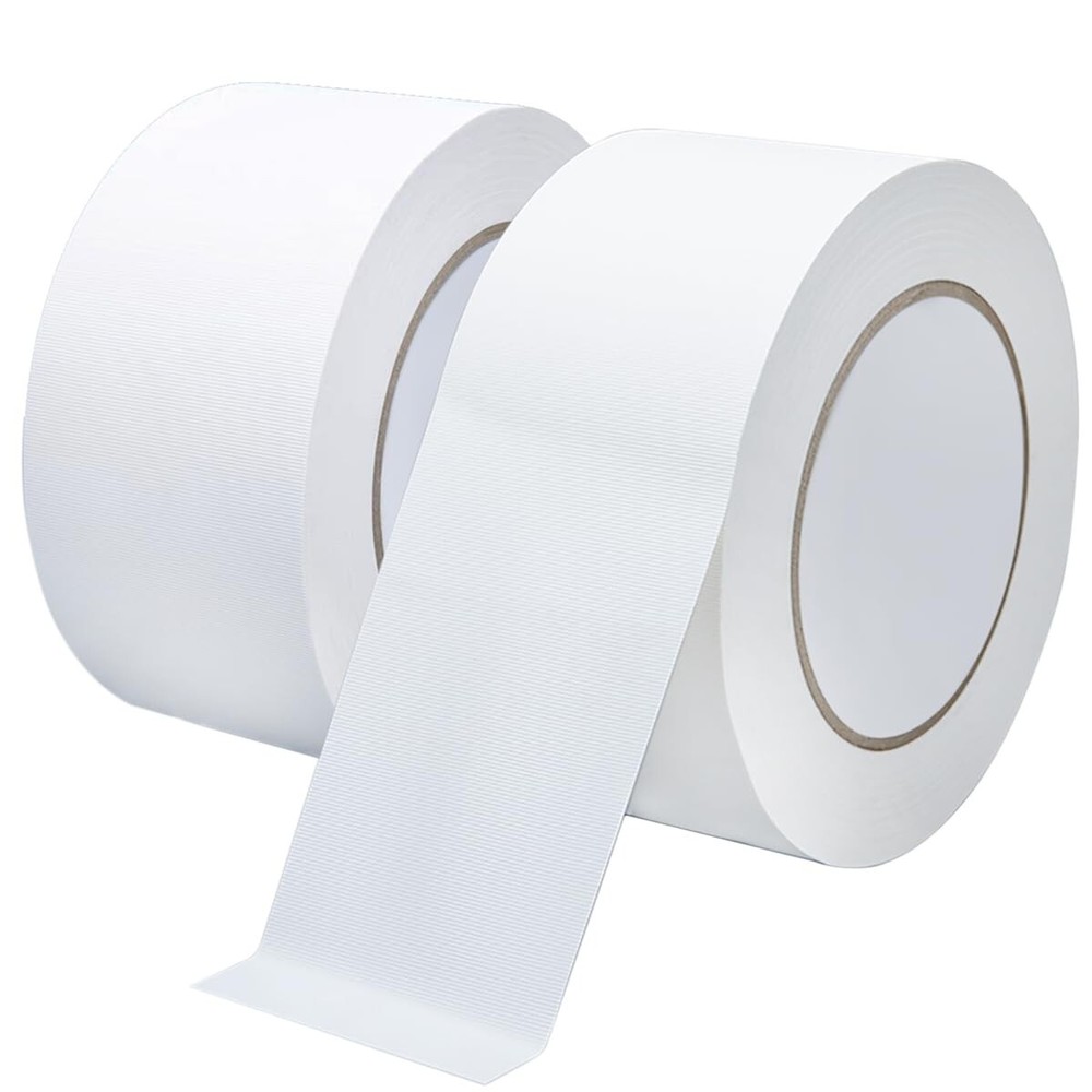 2 Pack White Duct Tape Heavy Duty Waterproof 40 Yards x 2 Inch Strong & Adhesiv