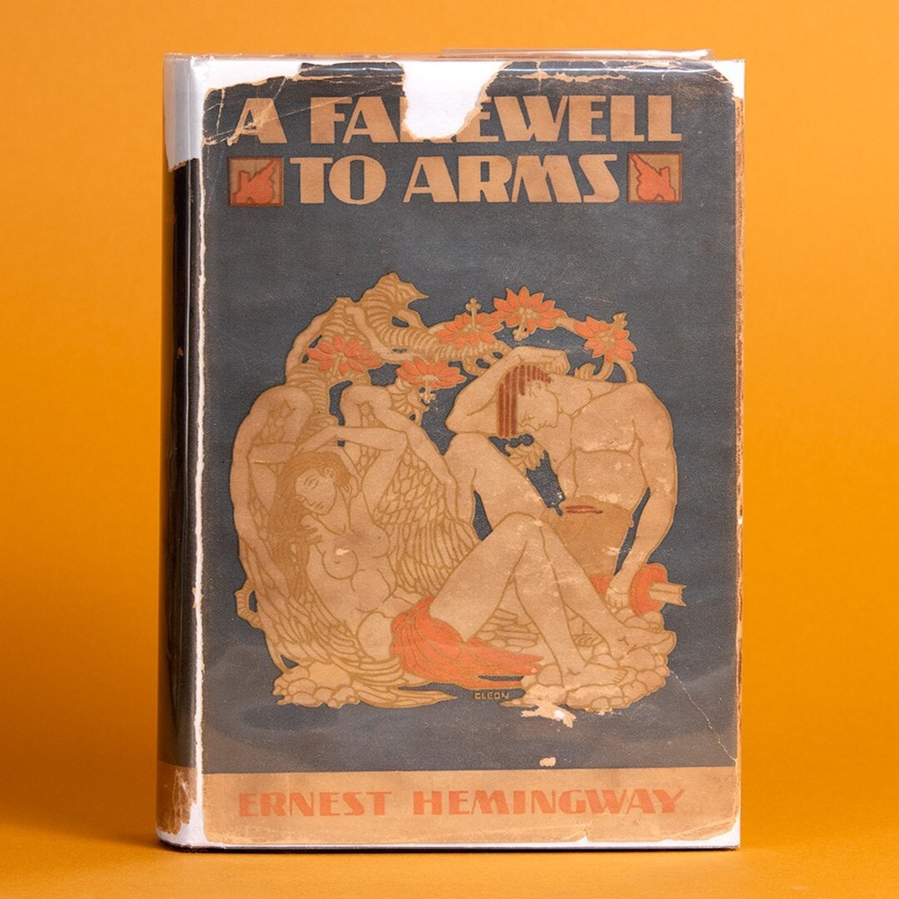 A Farewell to Arms ~ ERNEST HEMINGWAY ~ First Edition ~ 1st Issue DJ ~ 1929
