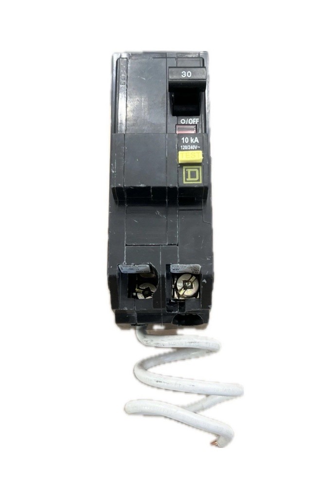 Square D QO230GFI Circuit Breaker Ground Fault Interrupter 2 Pole 30 Amp QO GFCI