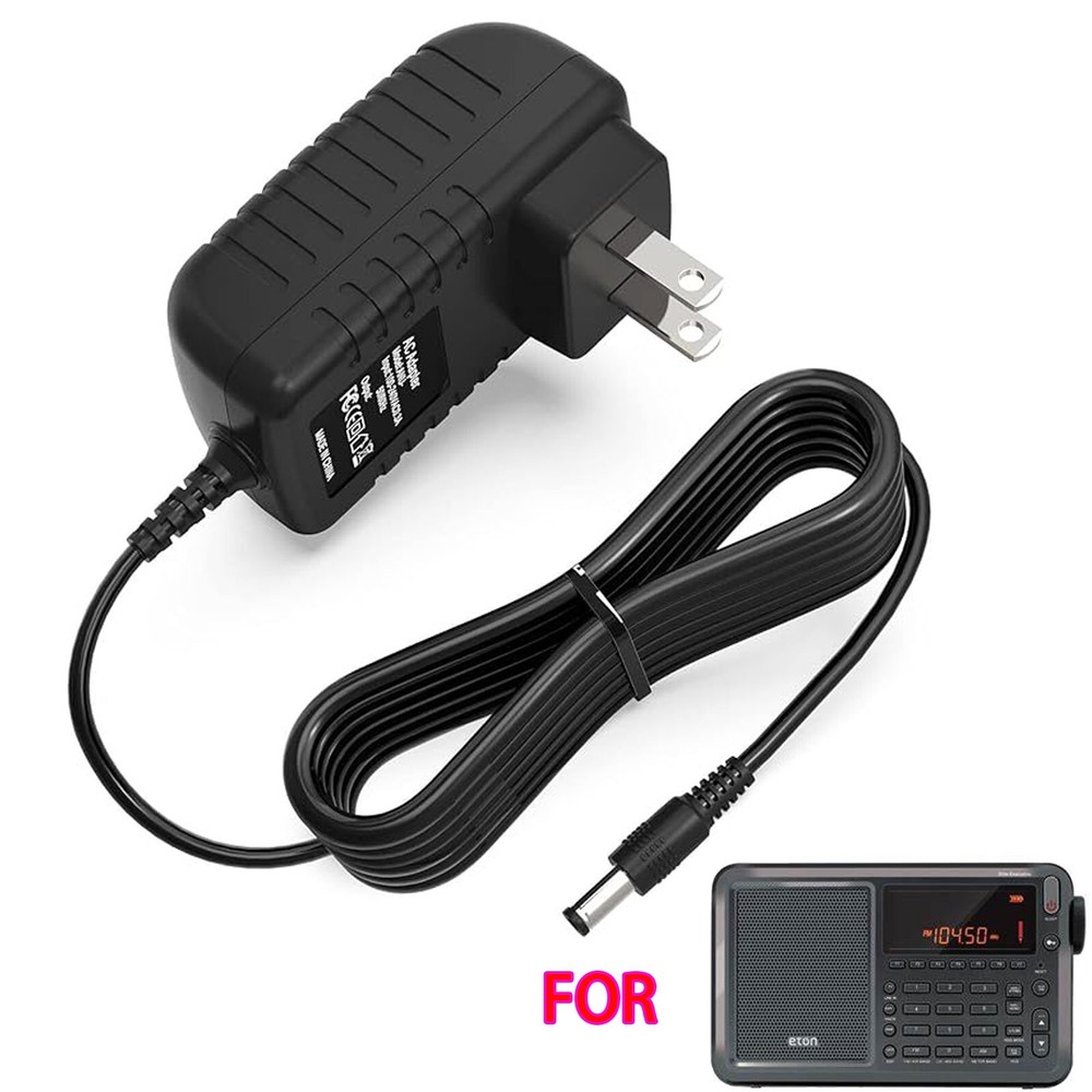 Eton Elite Executive Radio AC Power Adapter PSU for AM FM SSB Shortwave Aircraft Band