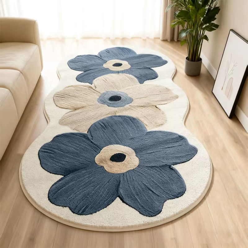 Vintage Style Distressed Rug, Perfect for Entryway, Kitchen, or Dining Space