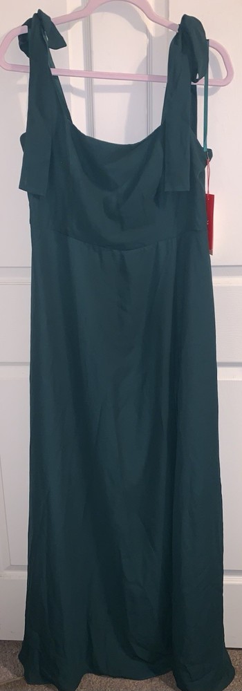 Vow’d Evergreen Floor Length Dress Women’s SZ 12 NWT