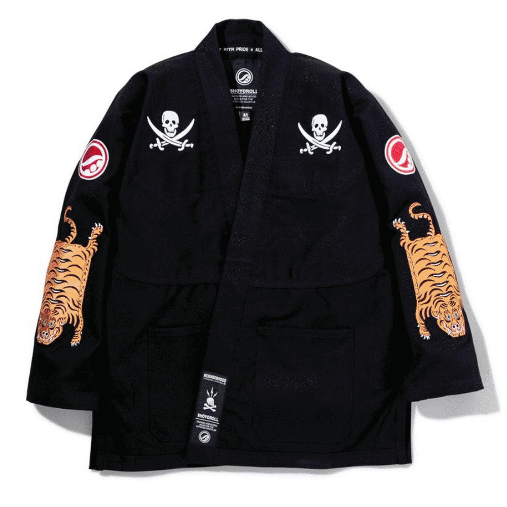 Neighborhood x Shoyoroll Black Jiu jitsu Kimonos Uniform Size • A3 • New • Black