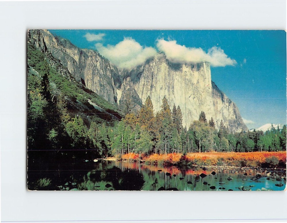 Postcard El Capitan Yosemite National Park California USA