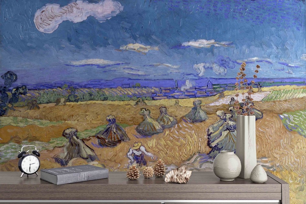3D Van Gogh Oil Painting Artwork Wall Murals Wallpaper Murals Wall Sticker 56