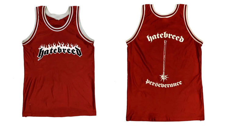 Hatebreed Perseverance jersey Basketball Jersey Band Full Size S to 5XL red Hau8
