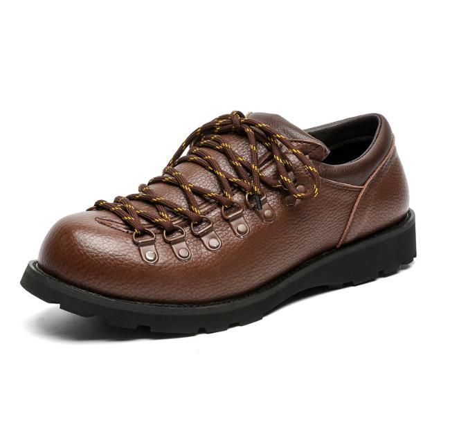 Men's Round Toe Casual Lace Up Platform Derby Fashion Shoes Oversize Vintage Hot