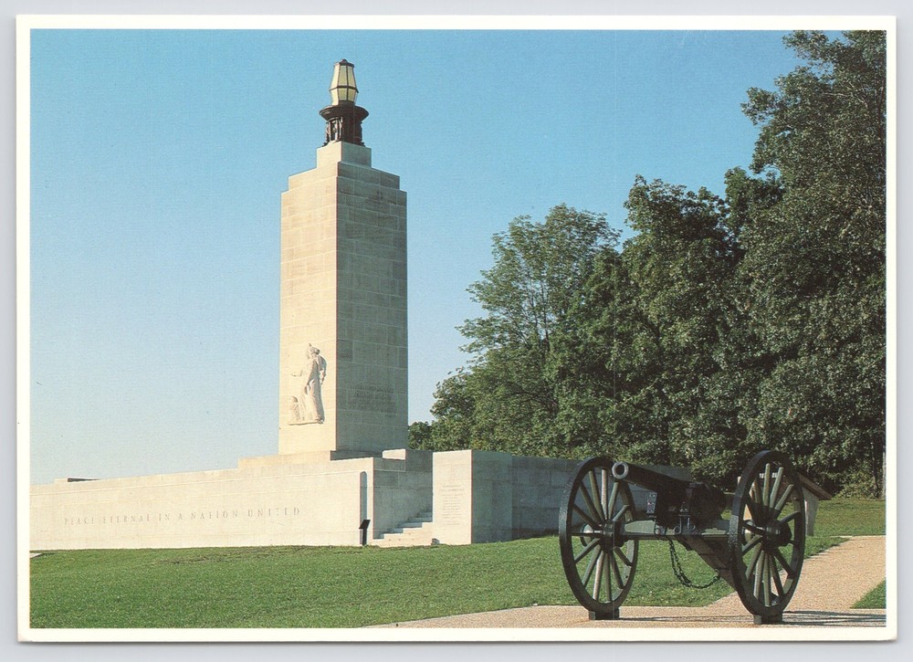 State View~Gettysburg PA~Natl Military Pk~Eternal Light Peace Mem~Continental PC