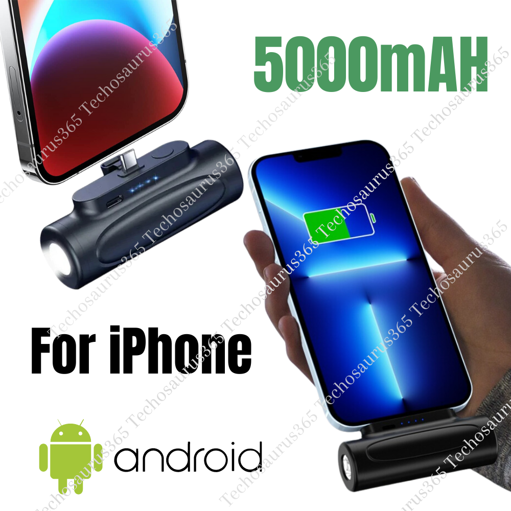 Portable Charger 5000mAh UltraCompact Power Bank Battery Pack For iPhone/Android