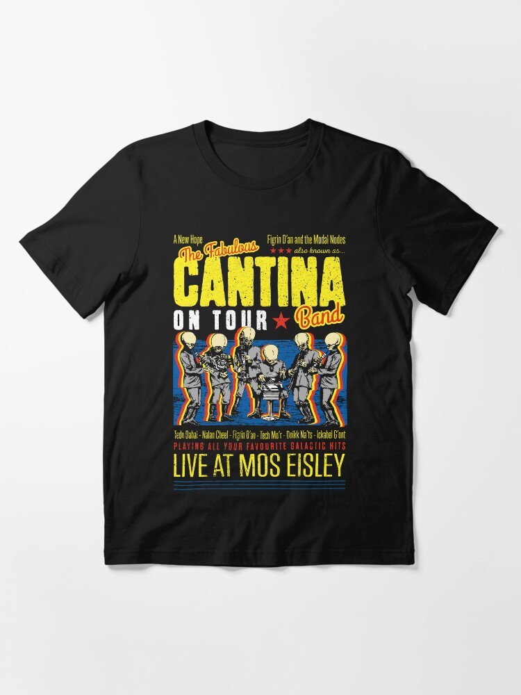 Disney Star Wars Cantina Band Live At Mos Eisley  T-Shirt Unisex
