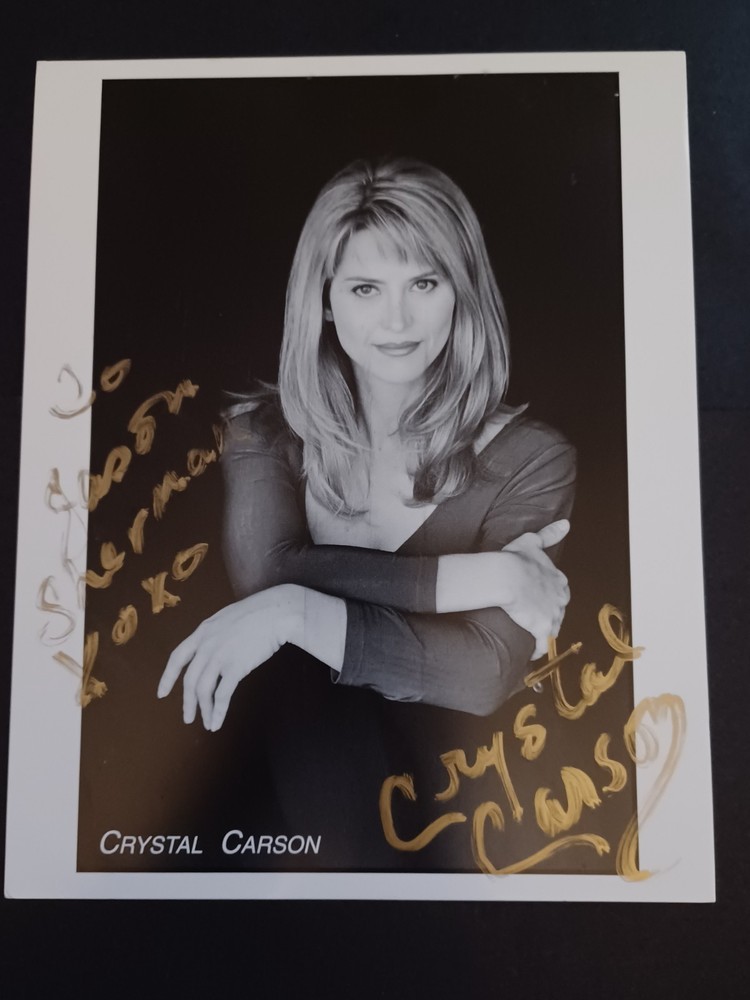 Crystal Carson Signed 8x10 Photo - General Hospital - C