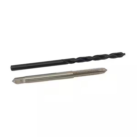 M8 X 1.25 High Speed Steel Tap and 6.75 Mm Drill Bit Set (2-Piece)