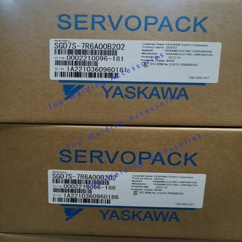 1PCS Yaskawa Servo Driver SGD7S-7R6A00B202 New In Box Free delivery