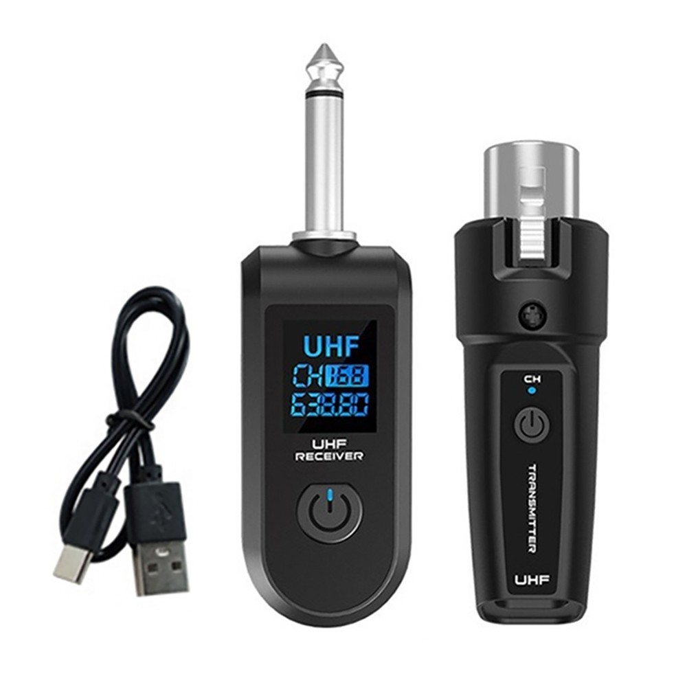 1 Set Premium Transmitter & Receiver Audio Kit for Mic & Mixing Console
