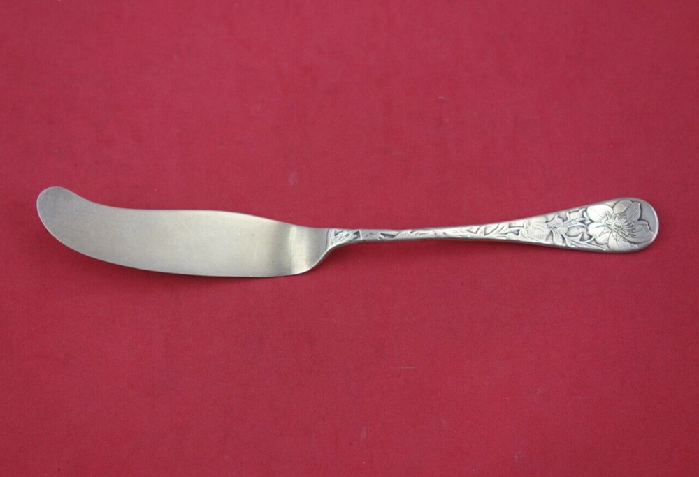 Acid Etched by Tiffany and Co Sterling Silver Master Butter Flat Handle 8 1/16