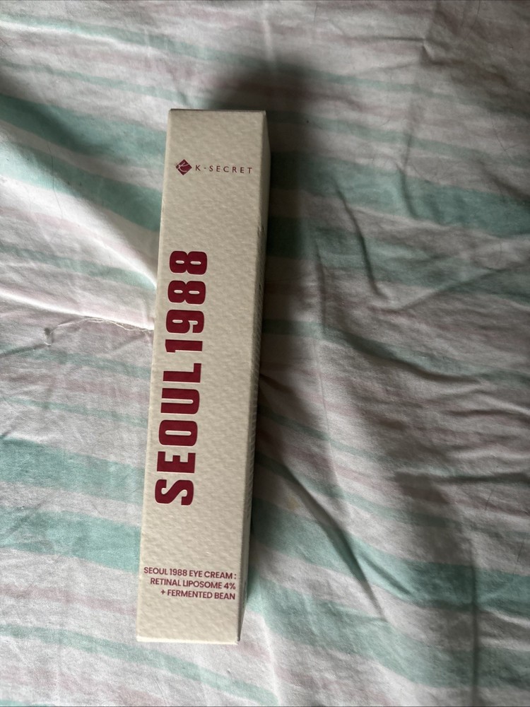 BRAND NEW K-Secret Seoul 1988 Eye Cream Retinol Liposome 4% + Fermented Bean