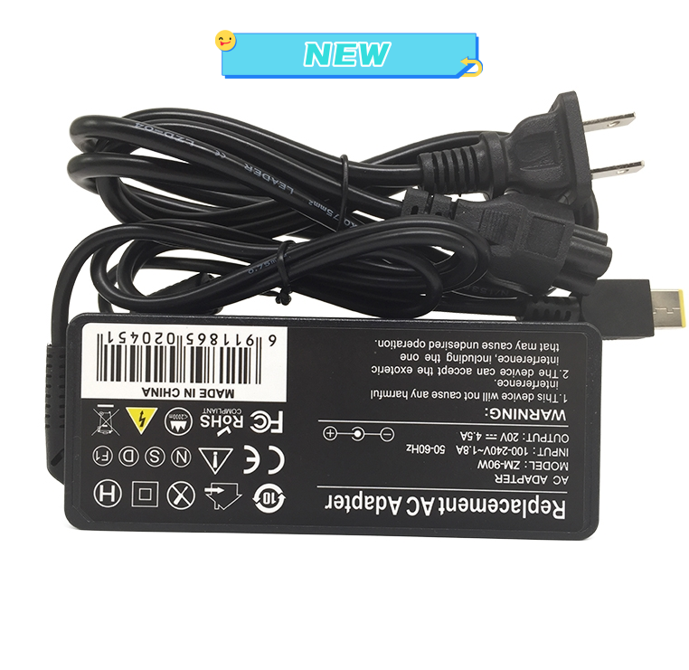 New AC Adapter Charger Power For Lenovo Yoga 730-15IKB, 730-15IWL Supply Cord