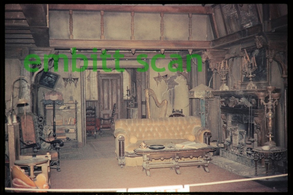 Original Slide, Scene at Universal Studios Hollywood 1965, F