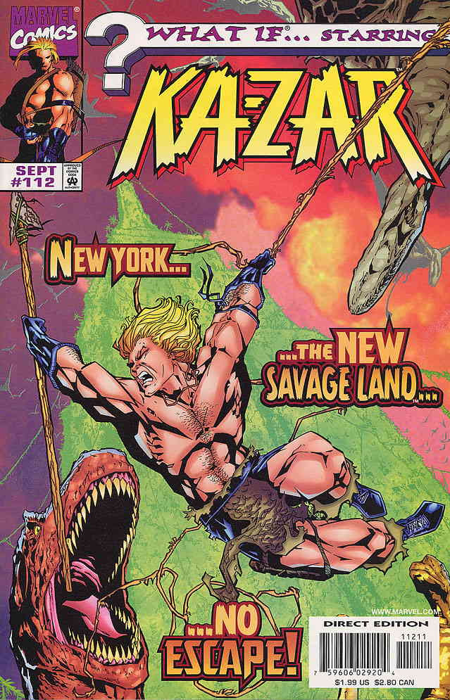 What If Vol 2 #112 VF Marvel Ka-Zar Comic - Combined Shipping Available