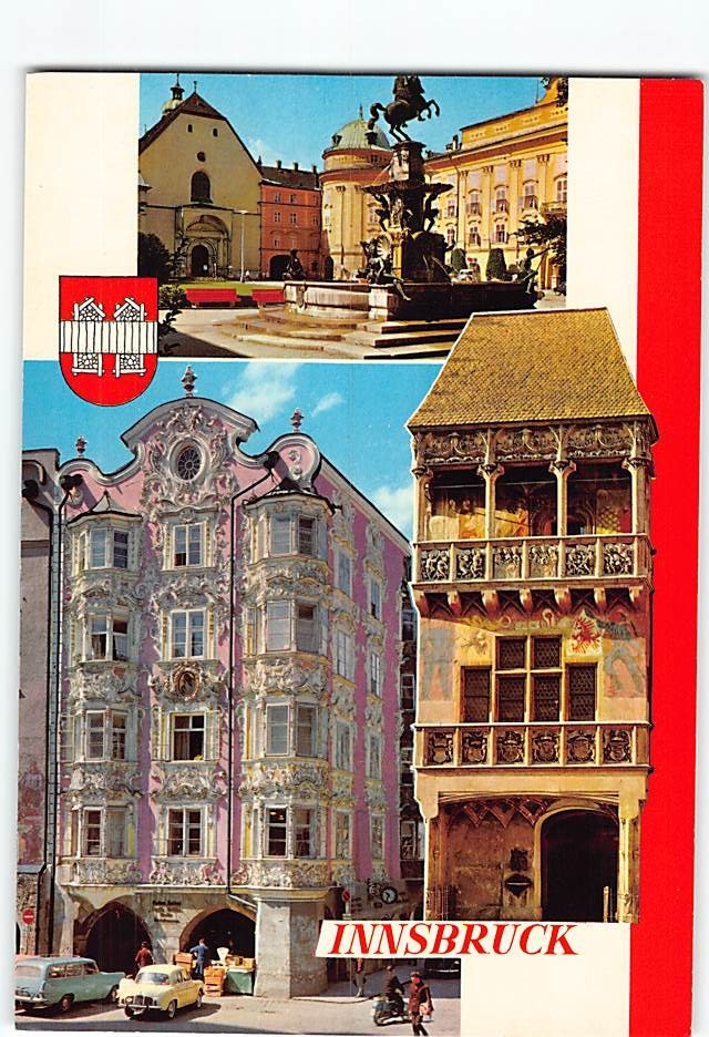 Postcard Innsbruck Austria