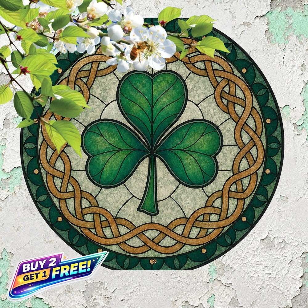 Shamrock Party Metal Sign St Patrick's Day Home Bar Wall Decor