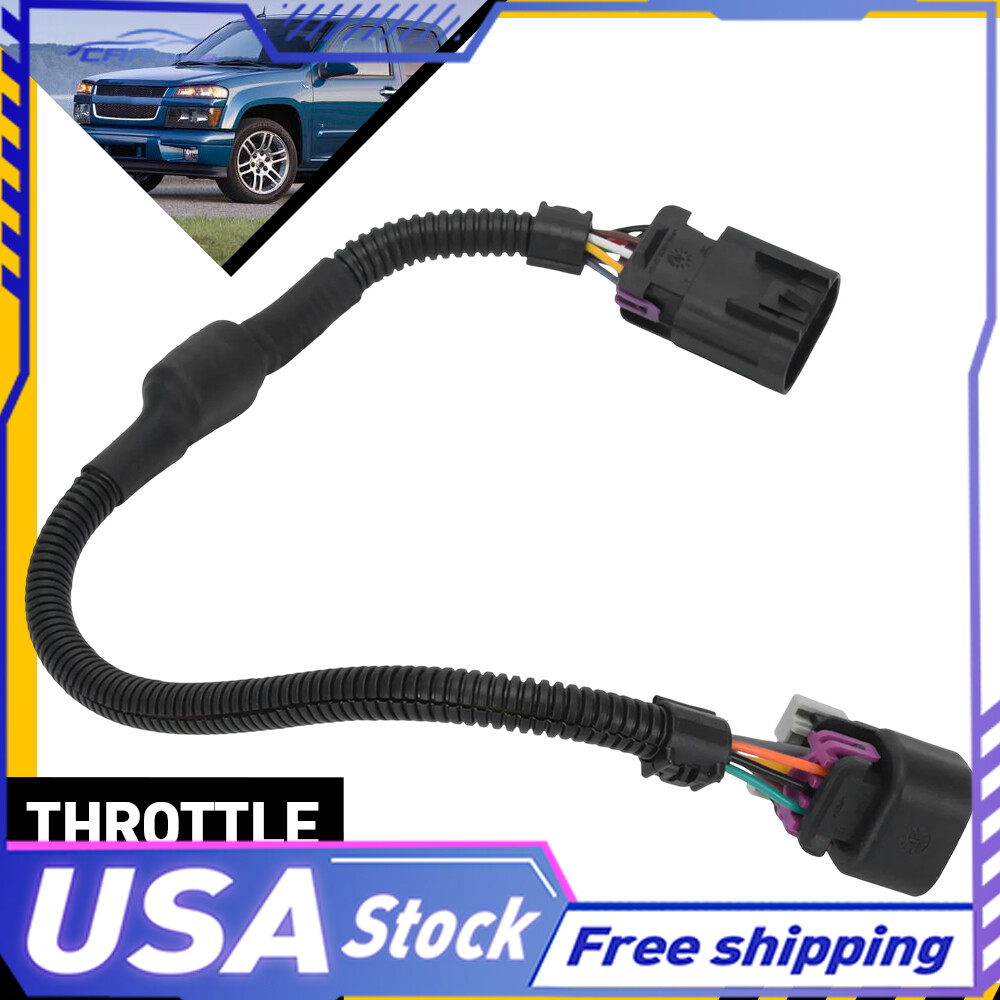 2003-07 GM Trucks LS1 8 Pin to 6 Pin Throttle Body Adapter Harness 25383922