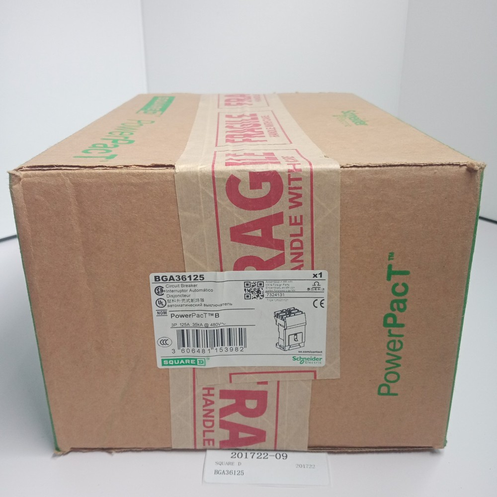SQUARE D Circuit Breaker BGA36125 New in box