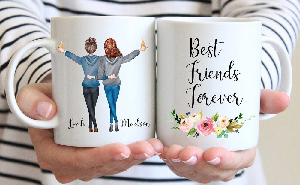 Best Friend Mug Personalized Friend Mug Bff Mug Bestie Mug Mug For Friend