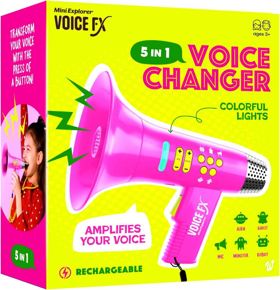 Voice Changer for Kids for Kids - Voice Changing Device for Boys & Girls Ages 3-