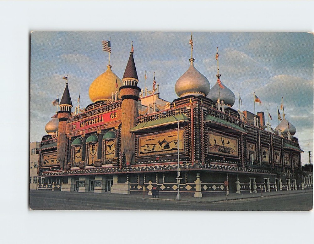 Postcard World's Only Corn Palace Mitchell South Dakota USA