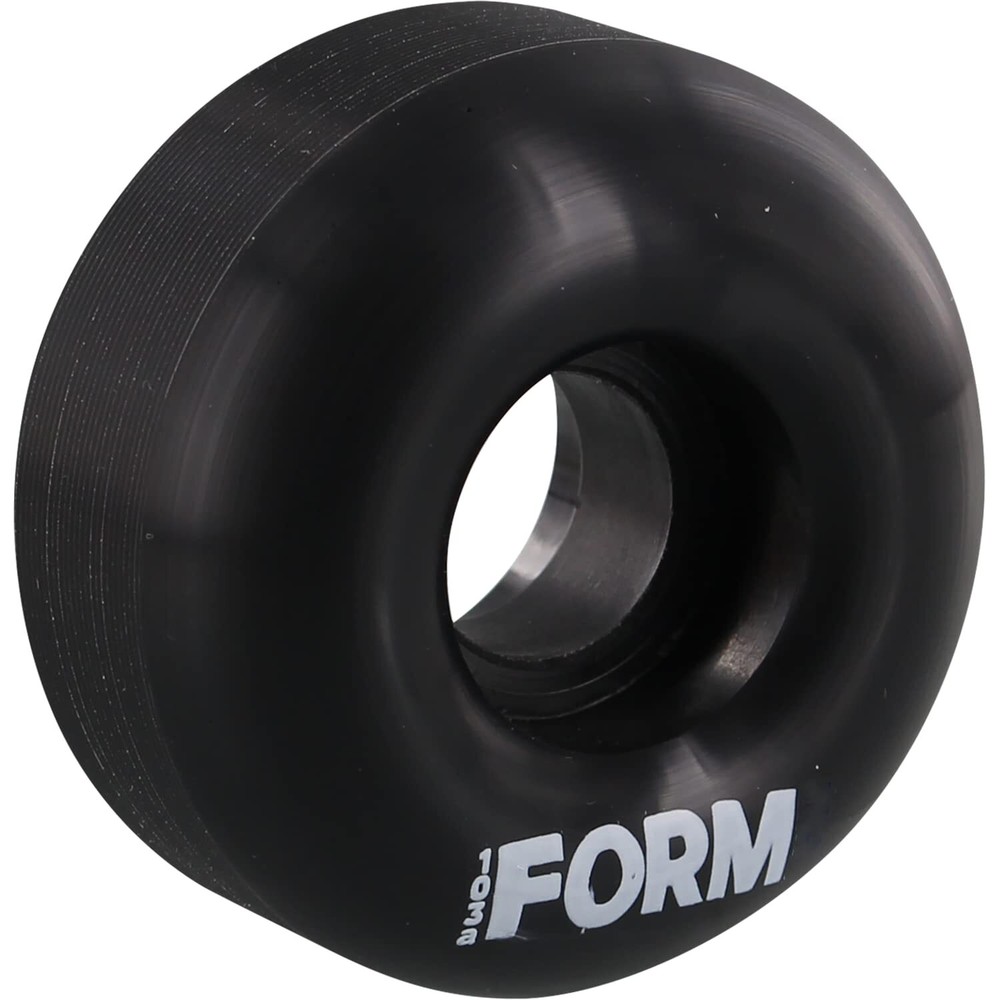 Form Solid 53mm Black Skateboard Wheels (Set of 4)