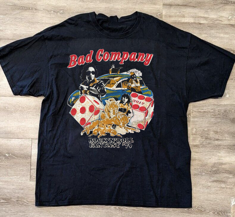 Bad Company Band Adult Unisex T-shirt All Size S to 5XL