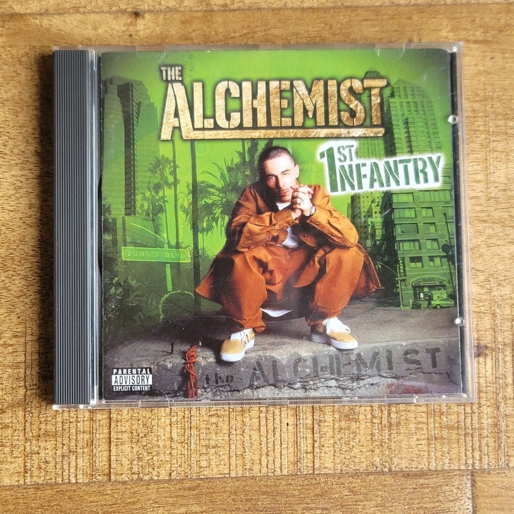 Vtg 2004 The Alchemist 1st Infantry CD Hip Hop Rap