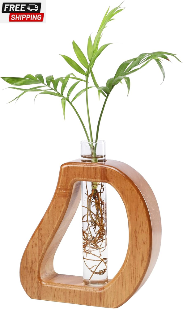 Propagation Stations Hanging Planters Home Decor Plants with Glass Test Tube Pla