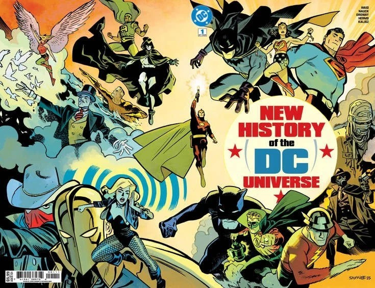 New History of the DC Universe Comic 1 First Print Cover A Chris Samnee 2025