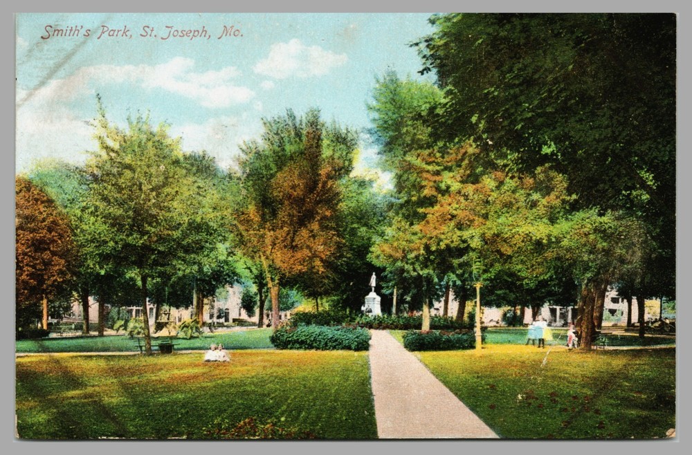 Smith's Park St. Joseph Missouri DB c1910 Antique UNP Postcard