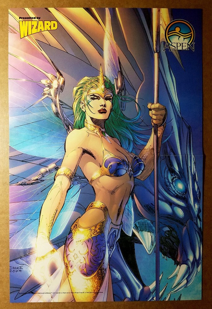 Soulfire Aspen Comics Poster – Exclusive Jim Lee Artwork