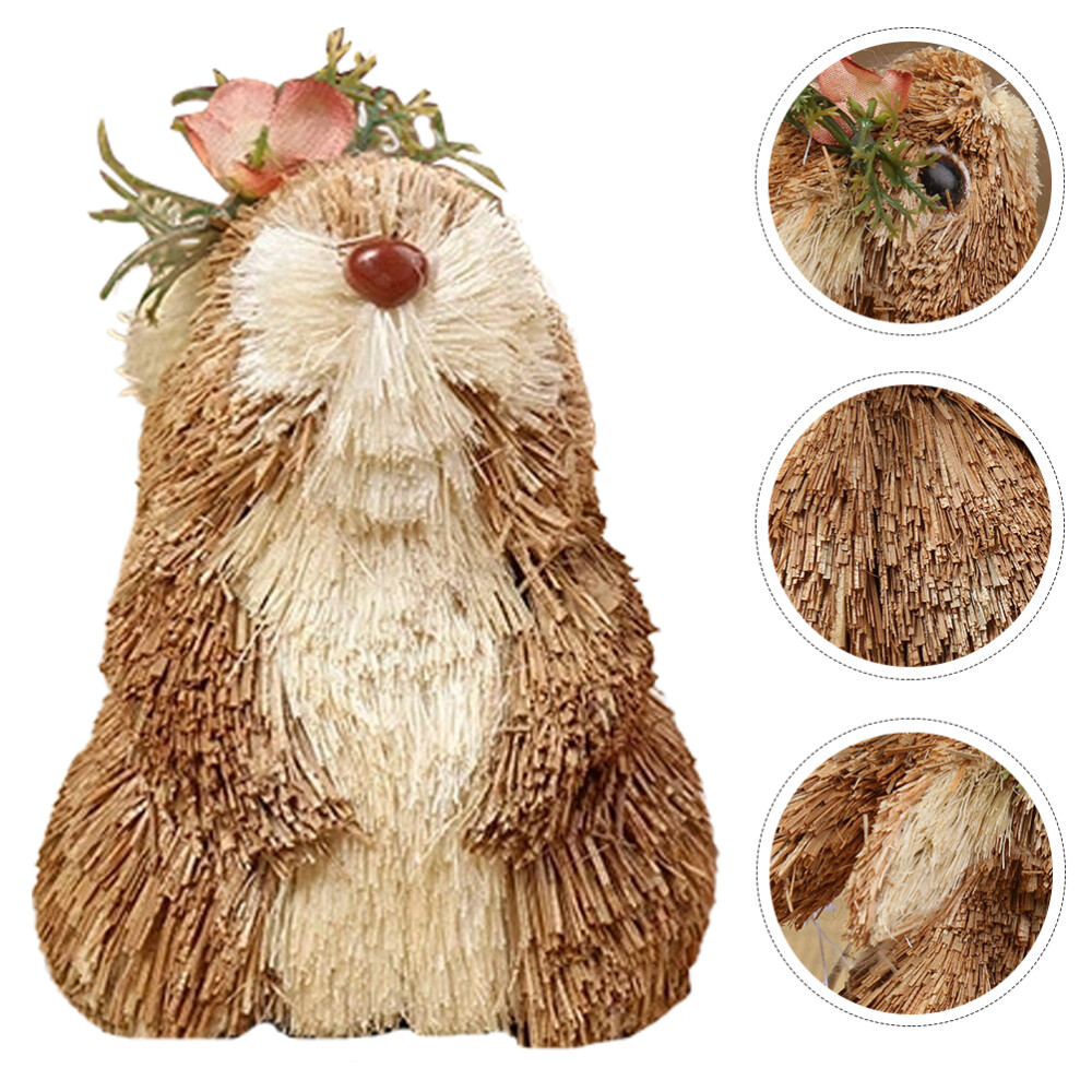 Succulent Vase DIY Bunny Ornament Lightweight Cute Rabbit Baby Office