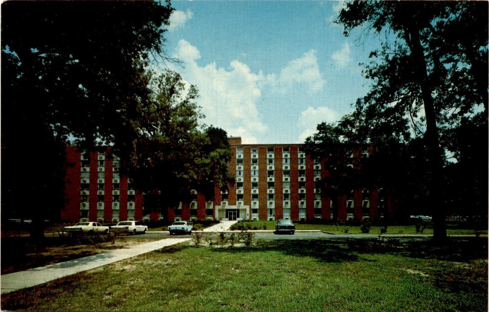 SEASHORE MANOR, Biloxi, Mississippi, Gulf of Mexico, Methodist Church, Postcard