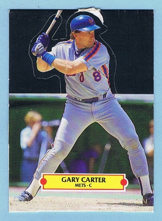 1988 Donruss Pop-Ups Baseball - Gary Carter - New York Mets