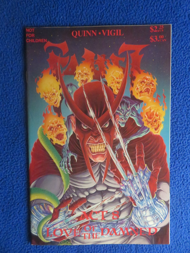 Faust Act 8    Love Of The Damned  1991  Tim Vigil  David  Quinn  Rebel Studios